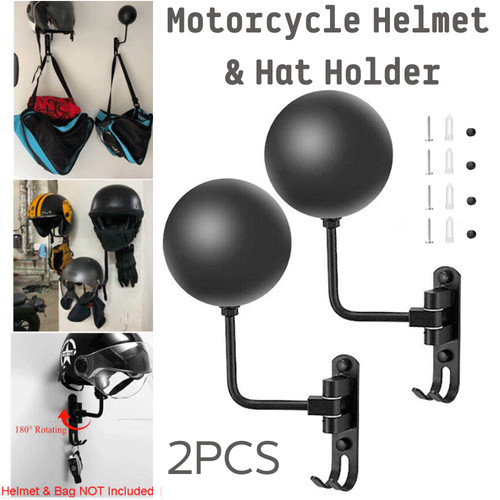 2pcs motorcycle helmet holder - 2pcs,